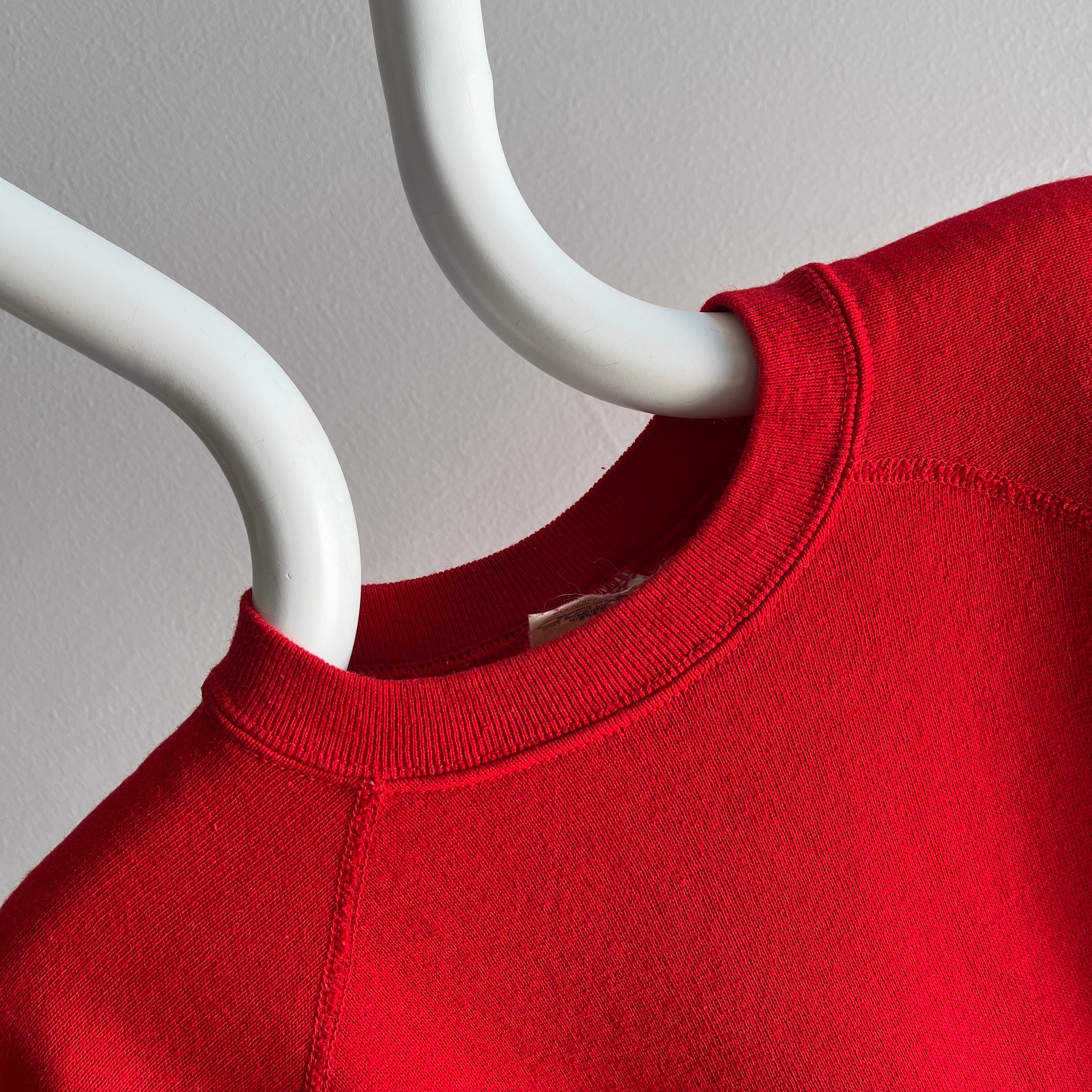 1990s Soft Blank Red Warm Up By Action