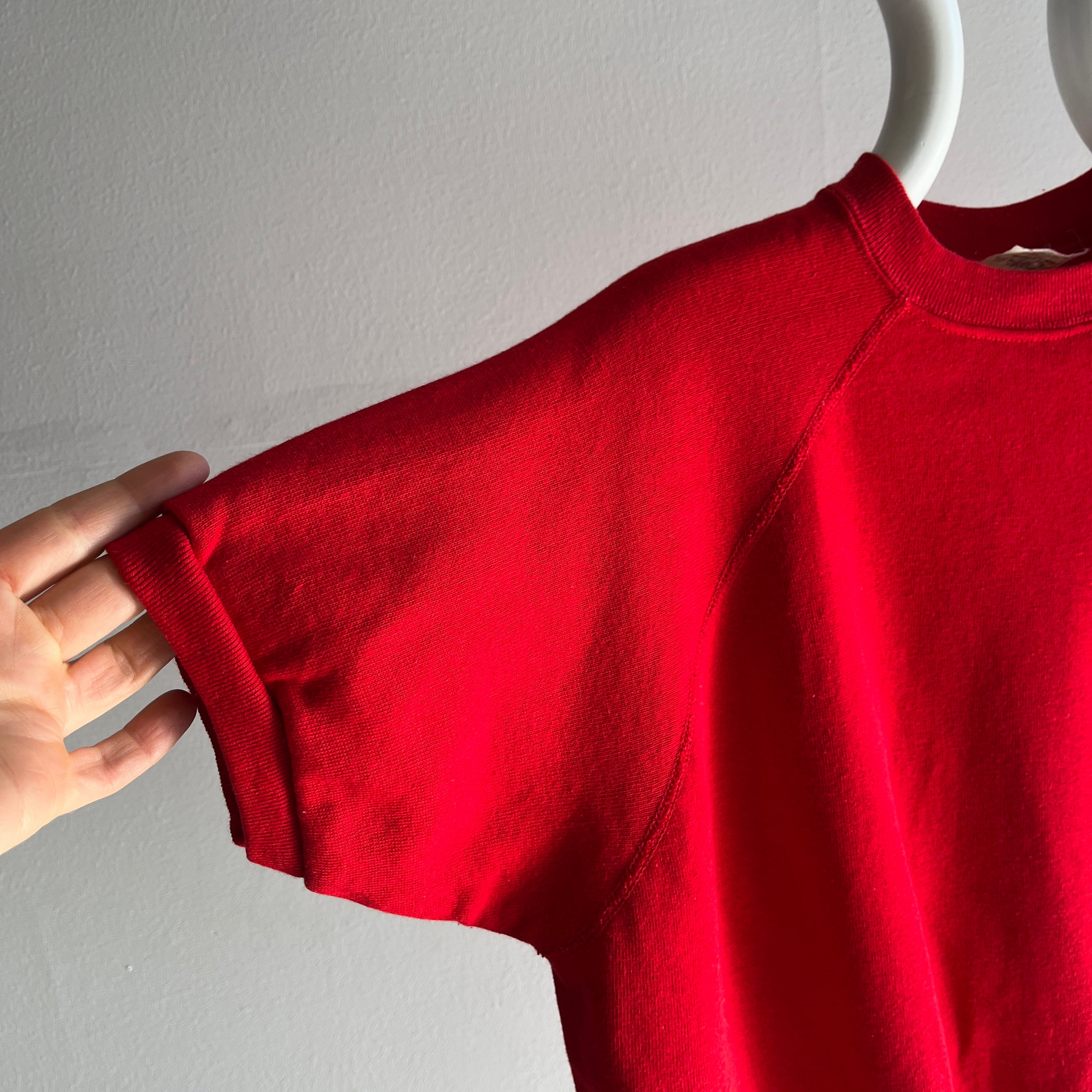 1990s Soft Blank Red Warm Up By Action