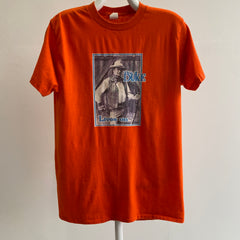 1970s THE DUKE (John Wayne) Classic Orange Graphic T-Shirt by Thed