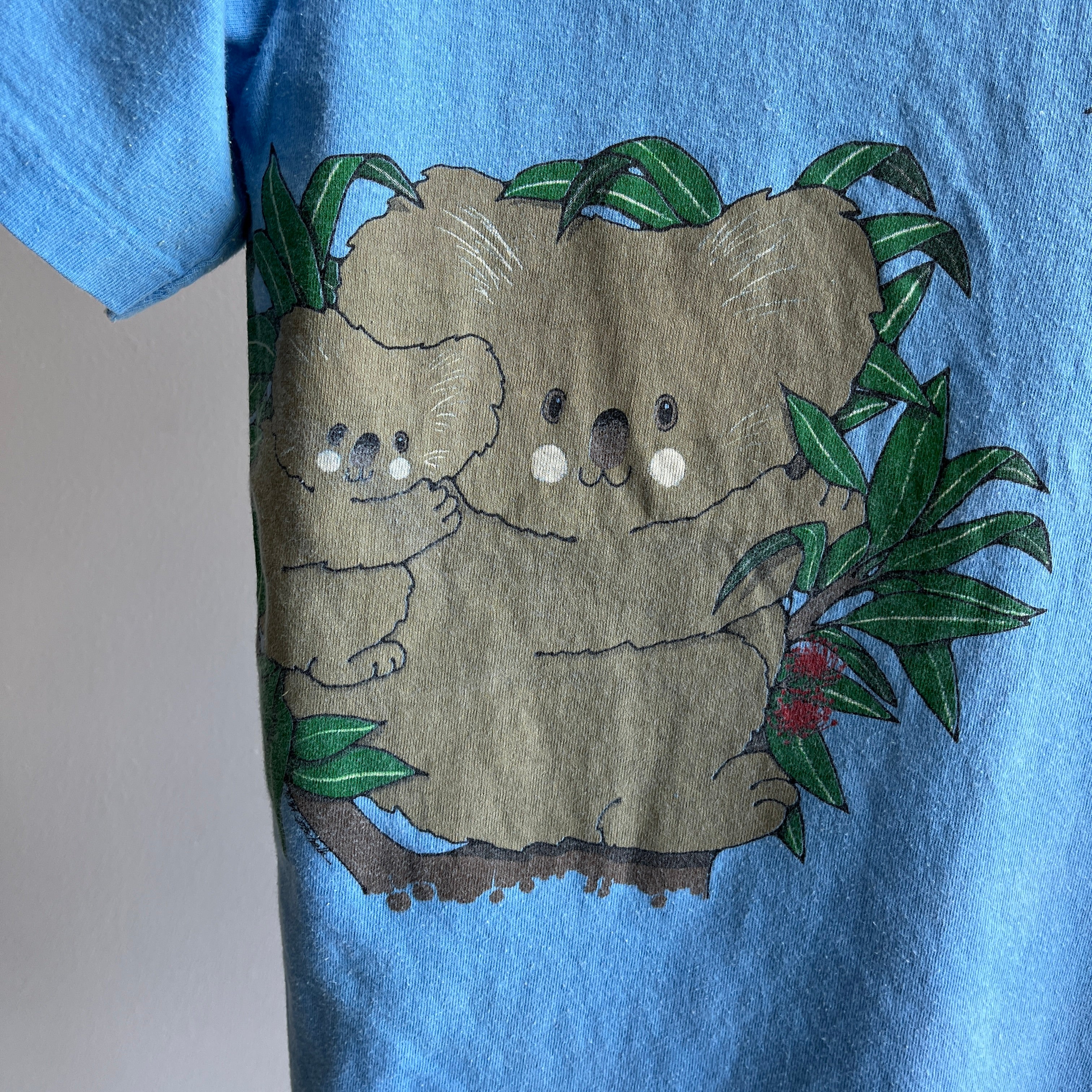 T-shirt enveloppant pour touristes du zoo de San Diego des années 1980