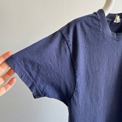 1980s FOTL (pretty sure) Blank Navy Cotton Pocket T-Shirt