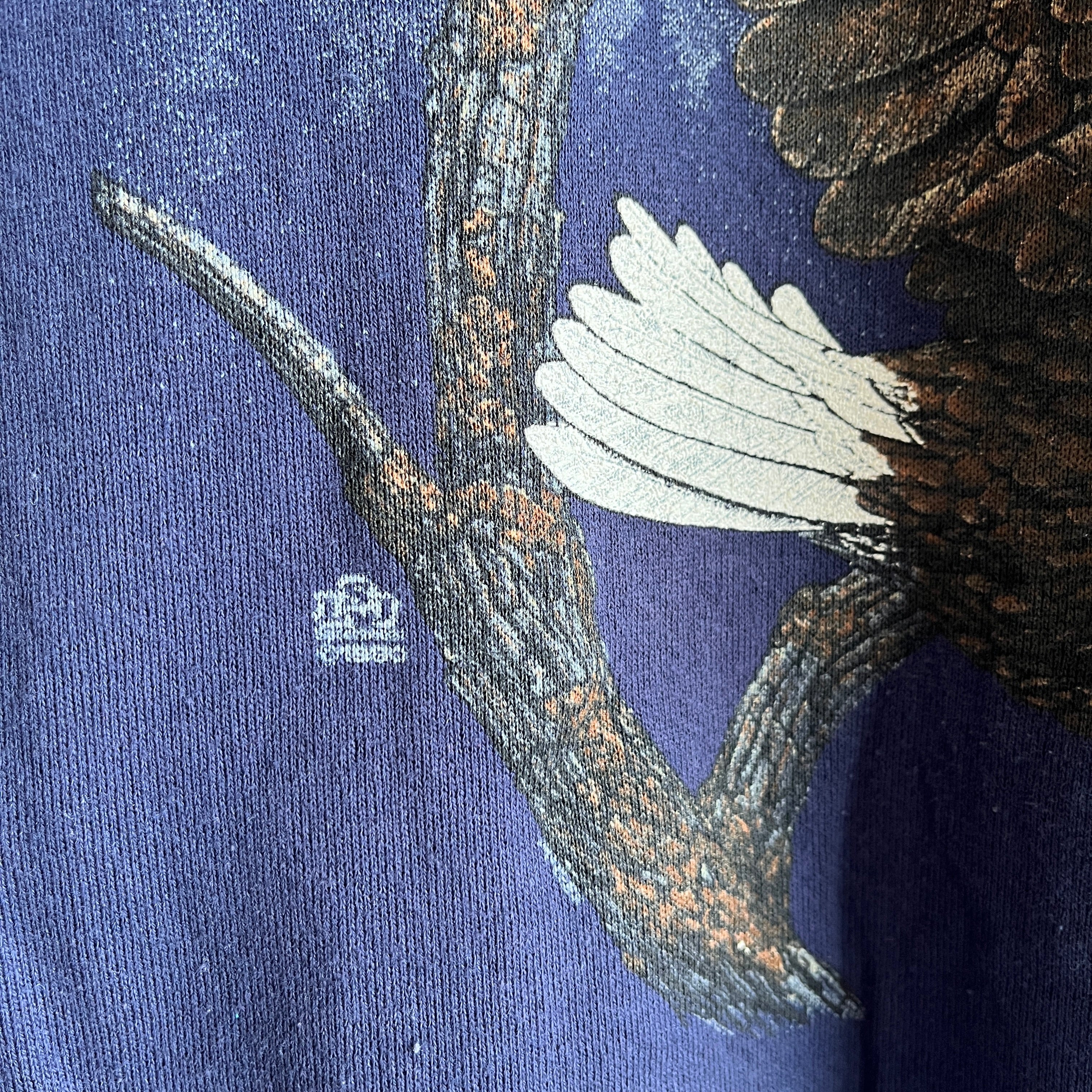 1980 Eagle Sweatshirt by Jerzees