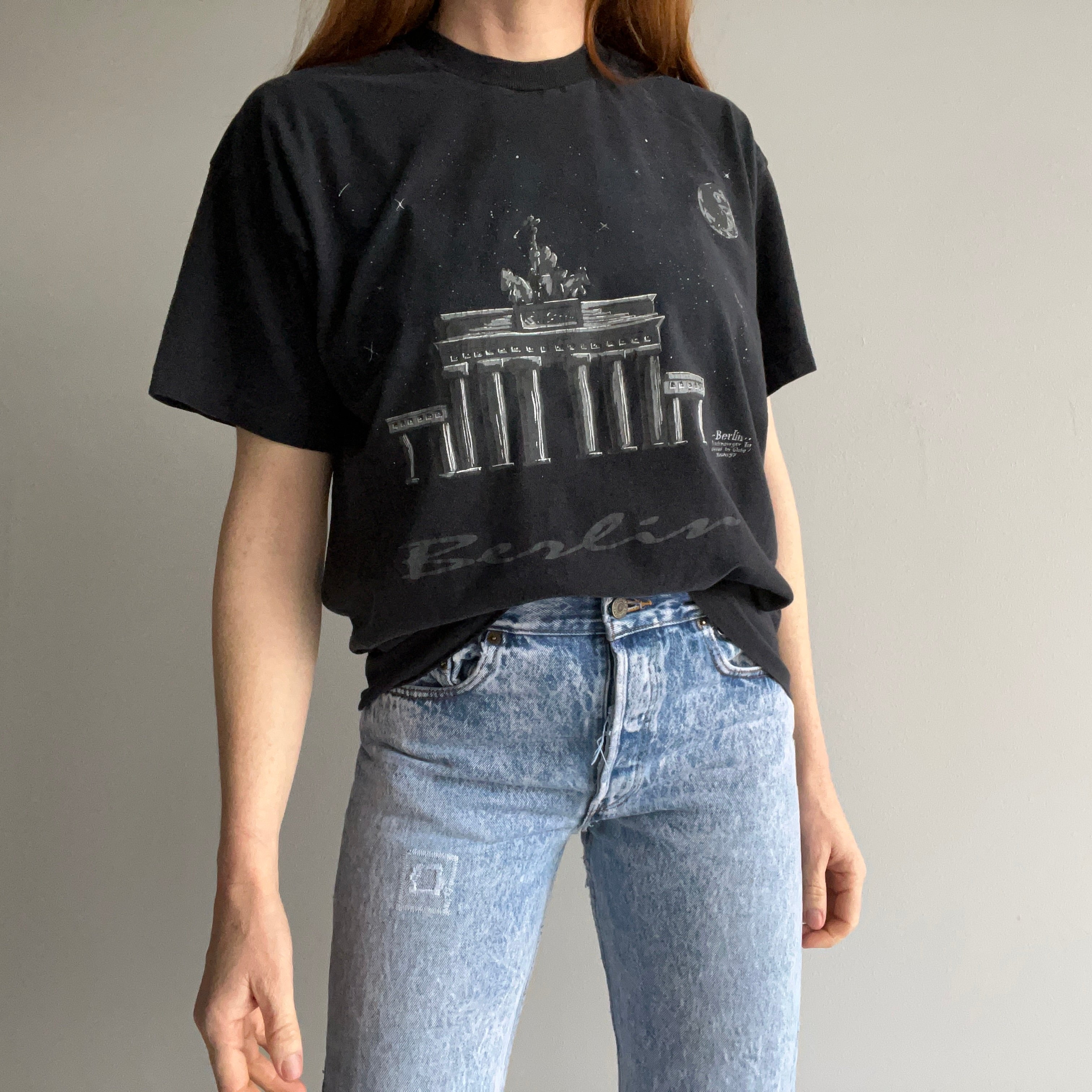 T-shirt de tourisme de Berlin des années 1980