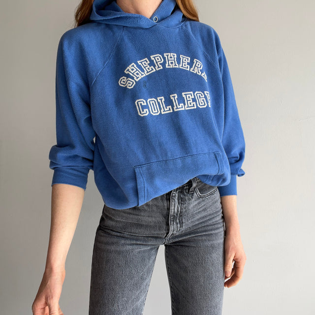 1980s Shepard College Hoodie by Velva Sheen !!!