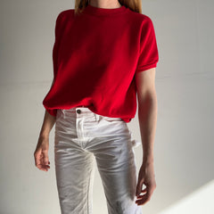 1990s Soft Blank Red Warm Up By Action