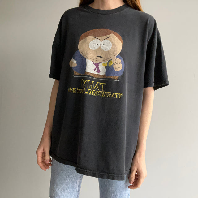 2005 South Park "What Are You Looking At?" Cartman T-Shirt