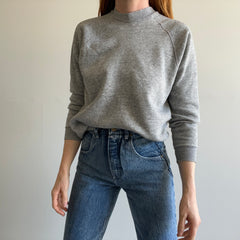 1980s Blank Gray Sweatshirt by Steinwurtzel