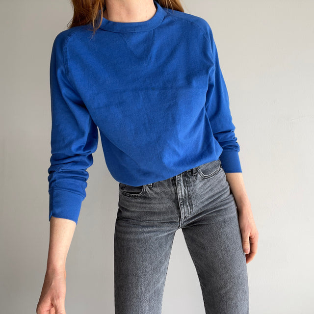 1980s Long Sleeve Shirt/Sweatshirt Cut Single V