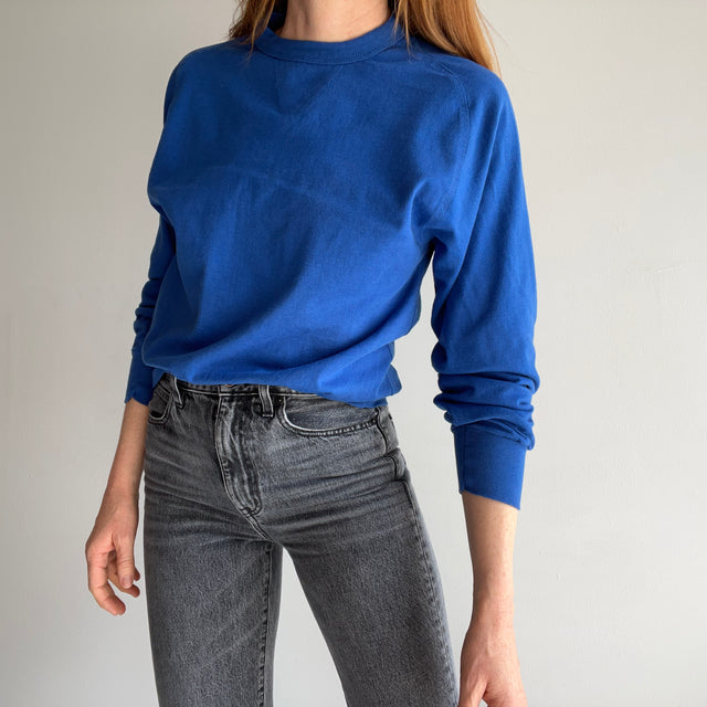 1980s Long Sleeve Shirt/Sweatshirt Cut Single V