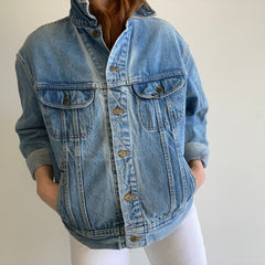 1980s Lee Brand Lighter Wash Denim Jacket