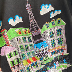 1980s Paris Tourist T-shirt with a Hint of Sparkle