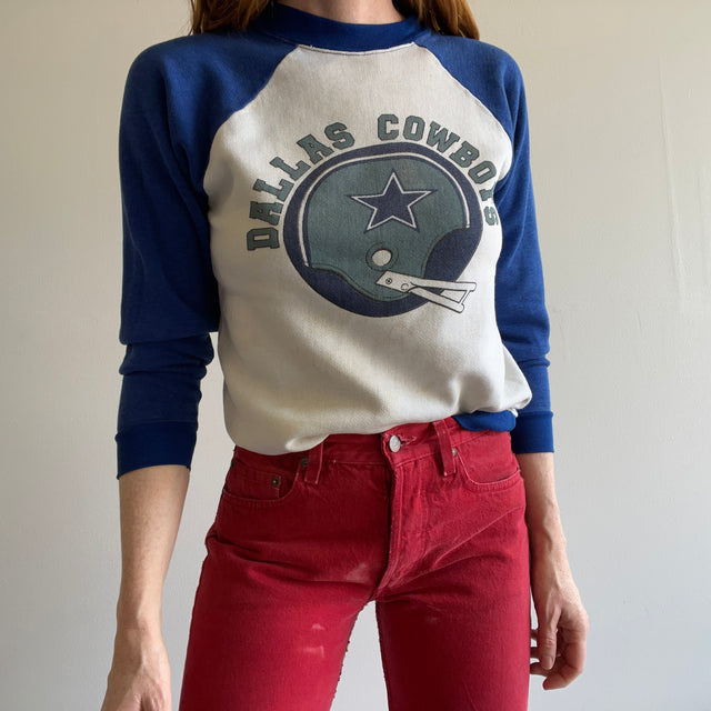 1970/80s Dallas Cowboys par Sears Sweatshirt - Petite taille
