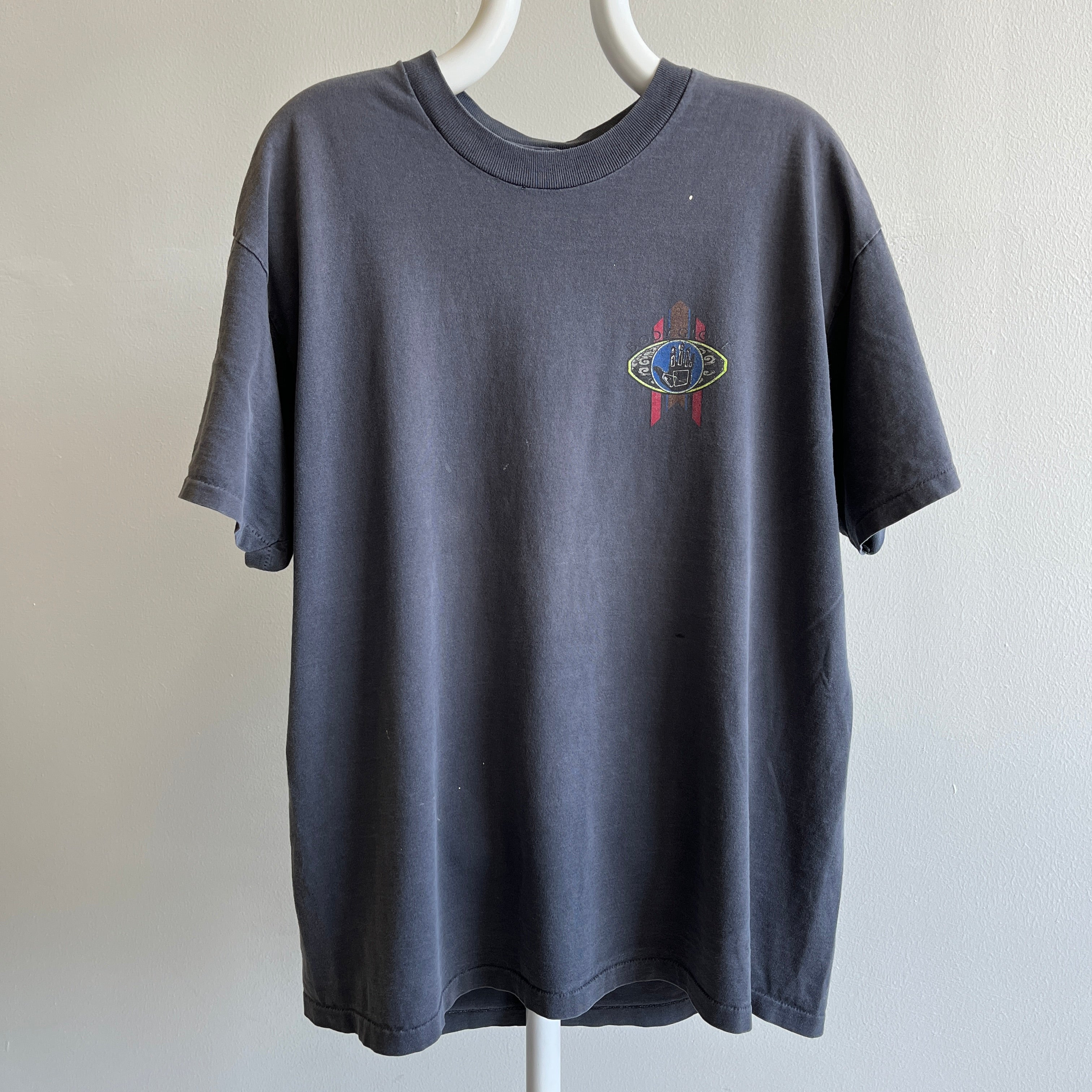 1995/6 Body Glove Délavé Surfeur T-Shirt