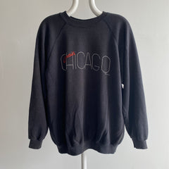 1980s Super Slouchy Oversized Chicago Sweatshirt