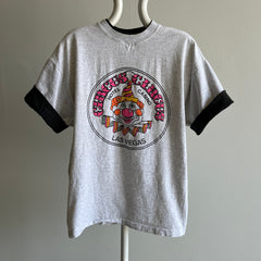 T-shirt bicolore Circus Circus Las Vegas des années 1990