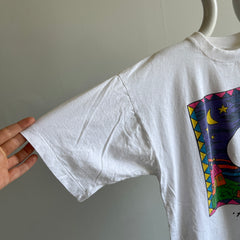 1980s Aruba Tourist Yin and Yang T-Shirt