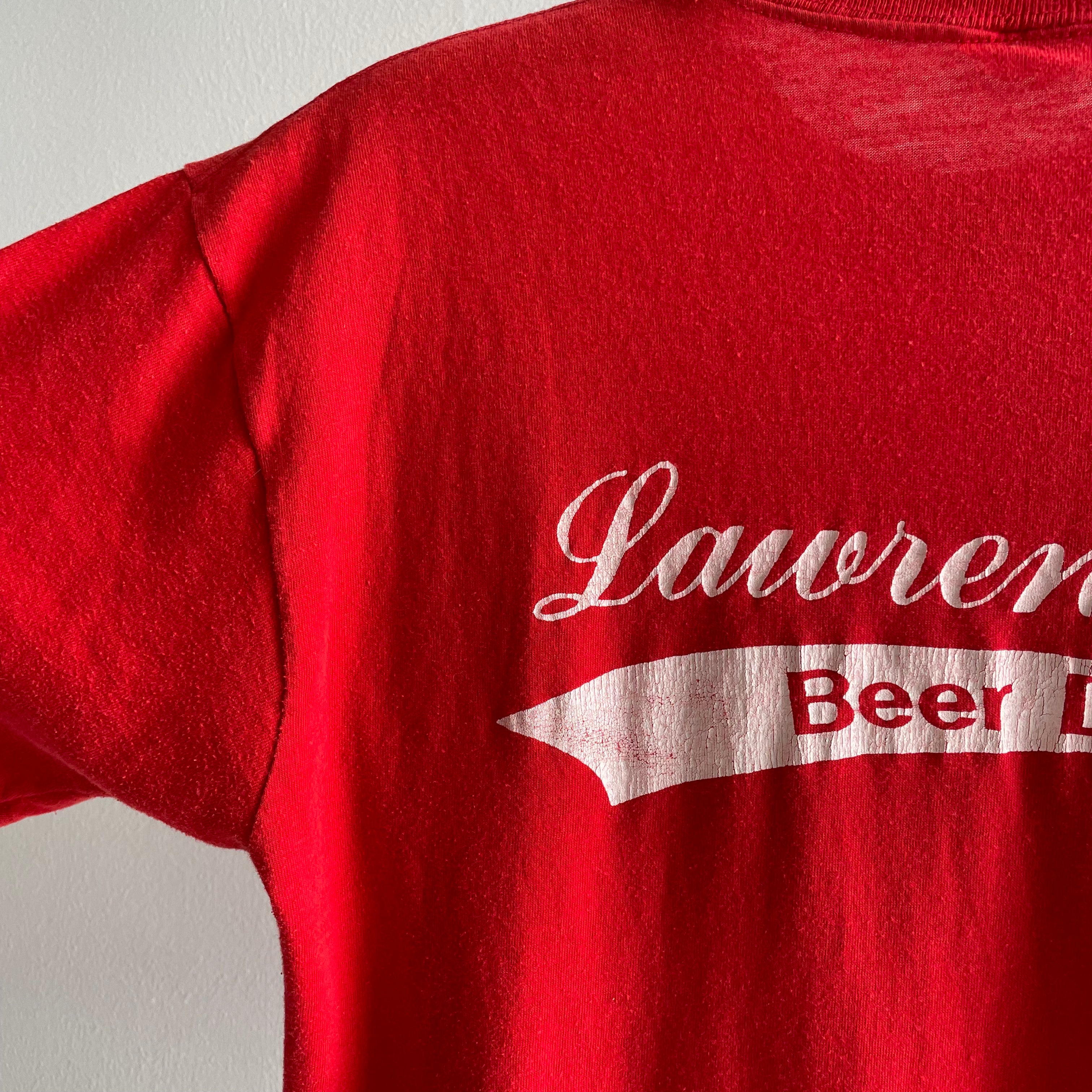 1980s Lawrenceville Beer Company T-Shirt