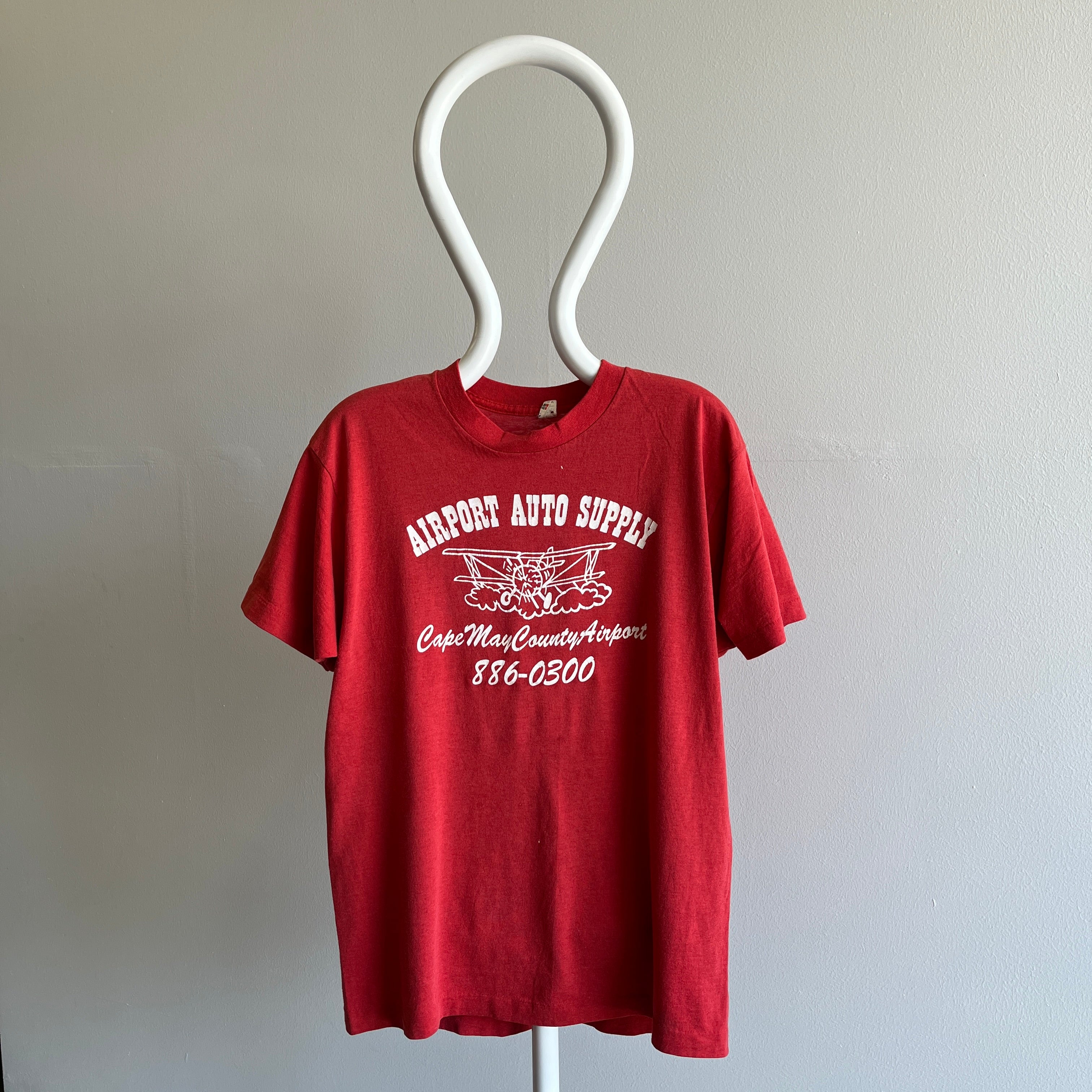 1980s AIrport Auto Supply T-Shirt with Digits by Screen Stars