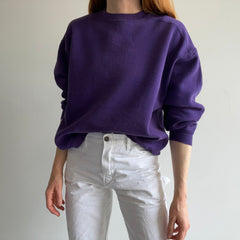 1980s Chic Brand (IYKYK) Blank Purple Sweatshirt