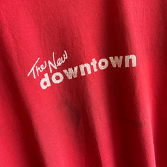 T-shirt The New Downtown Stained des années 1980
