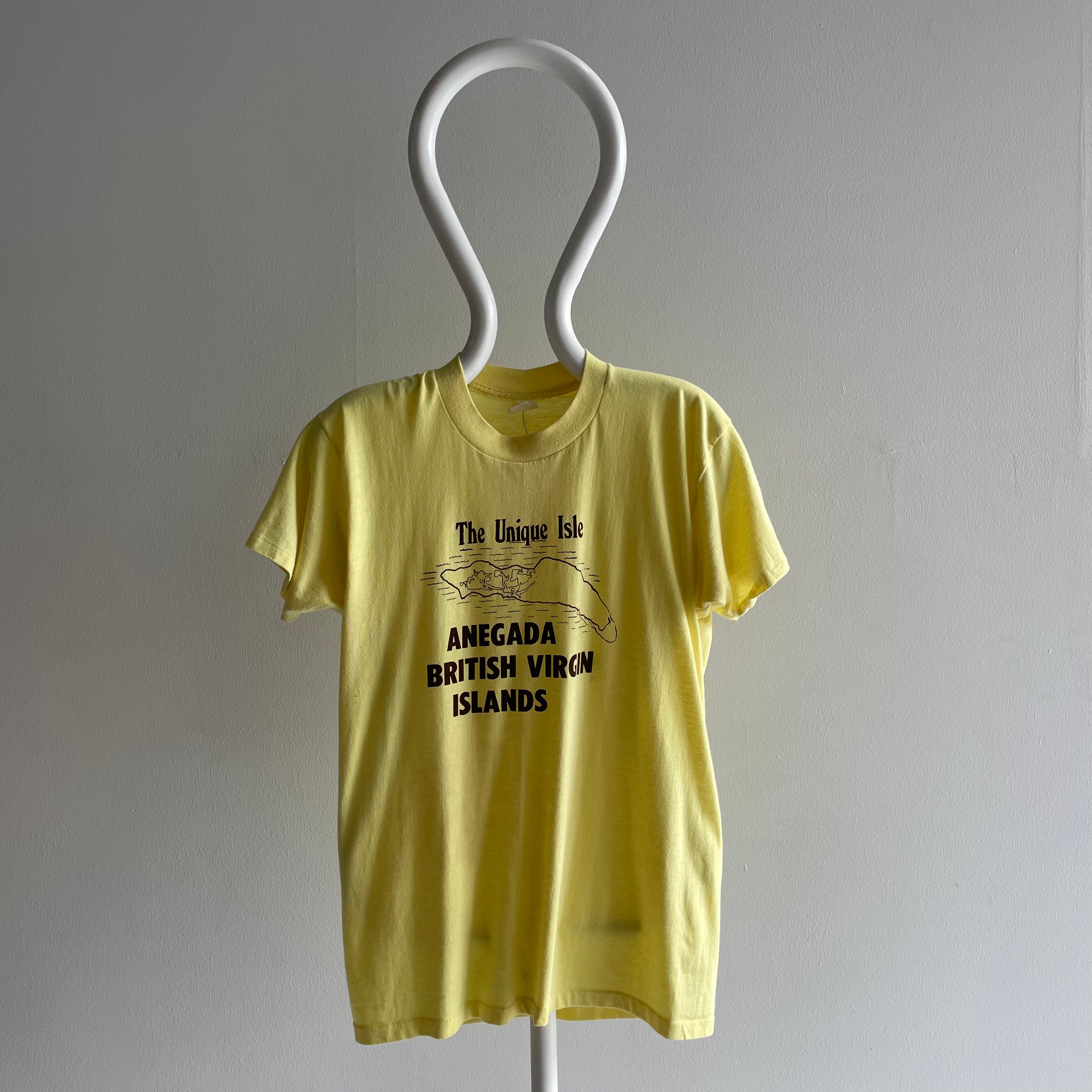 1980s British Virgin Islands Tourist T-Shirt