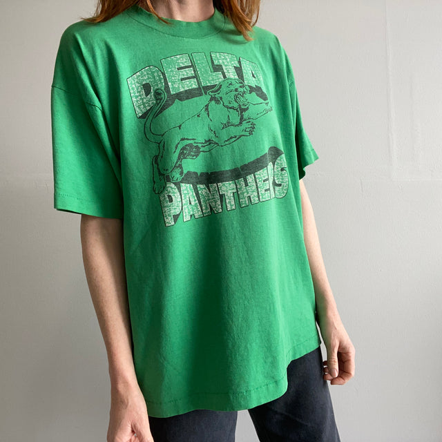 T-shirt oversize Delta Panthers des années 1990/00