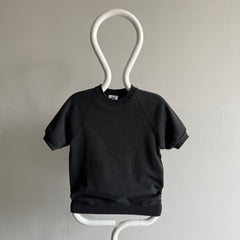 Années 1980 Lee Brand Blank Black Warm Up - Poignets ajustés