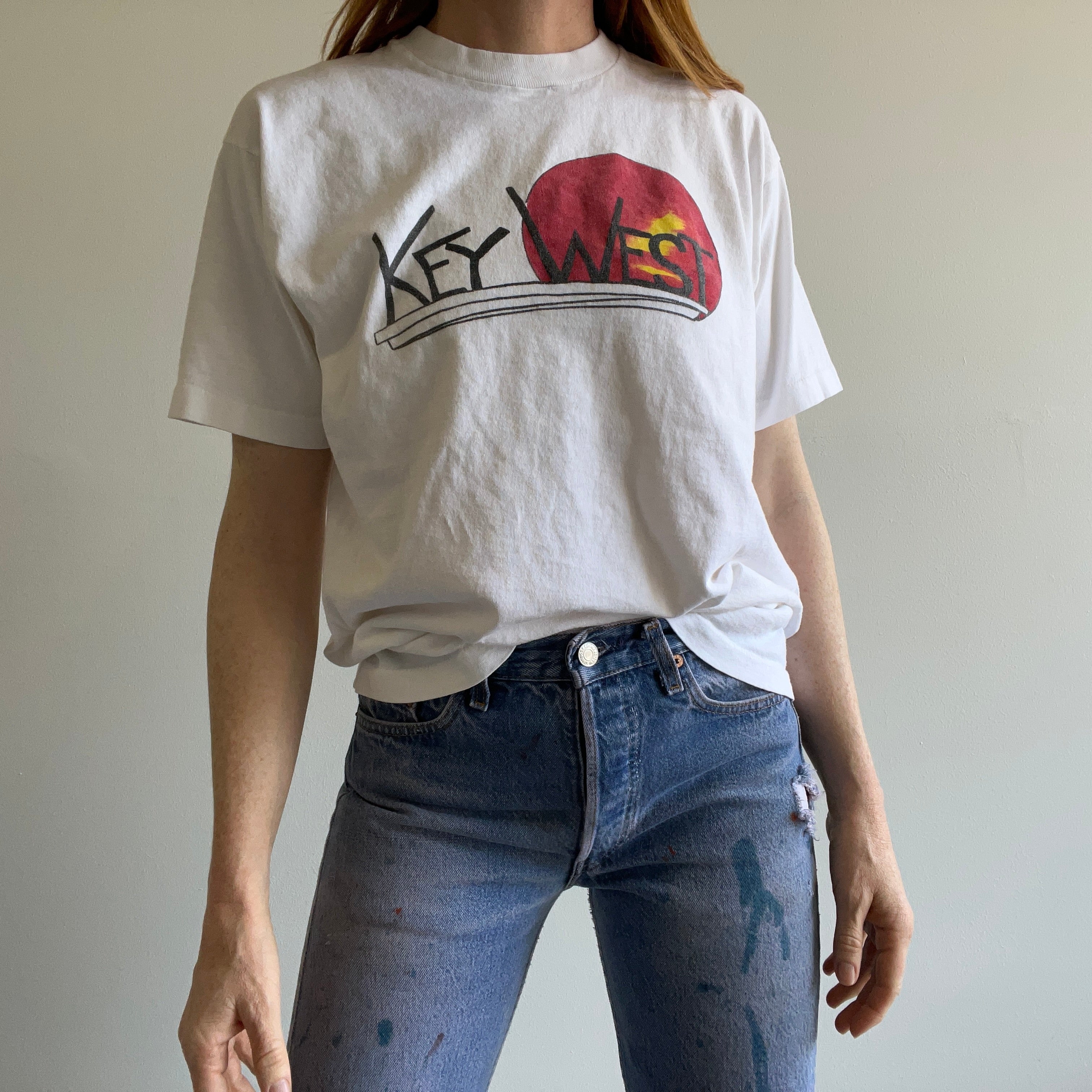 1980s Key West Cotton Tourist T-Shirt by FOTL