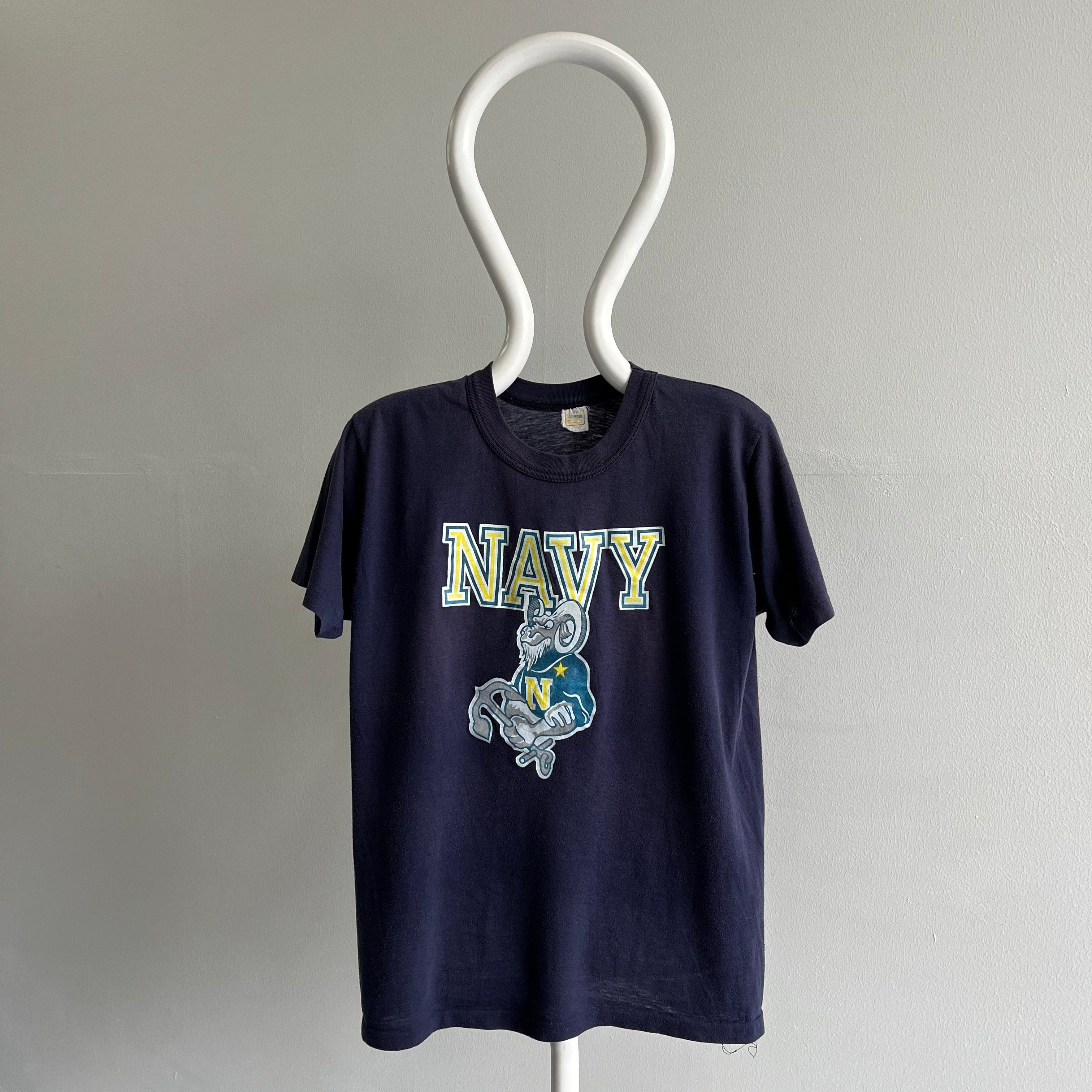 1970s United States Navy T-Shirt by Velva Sheen