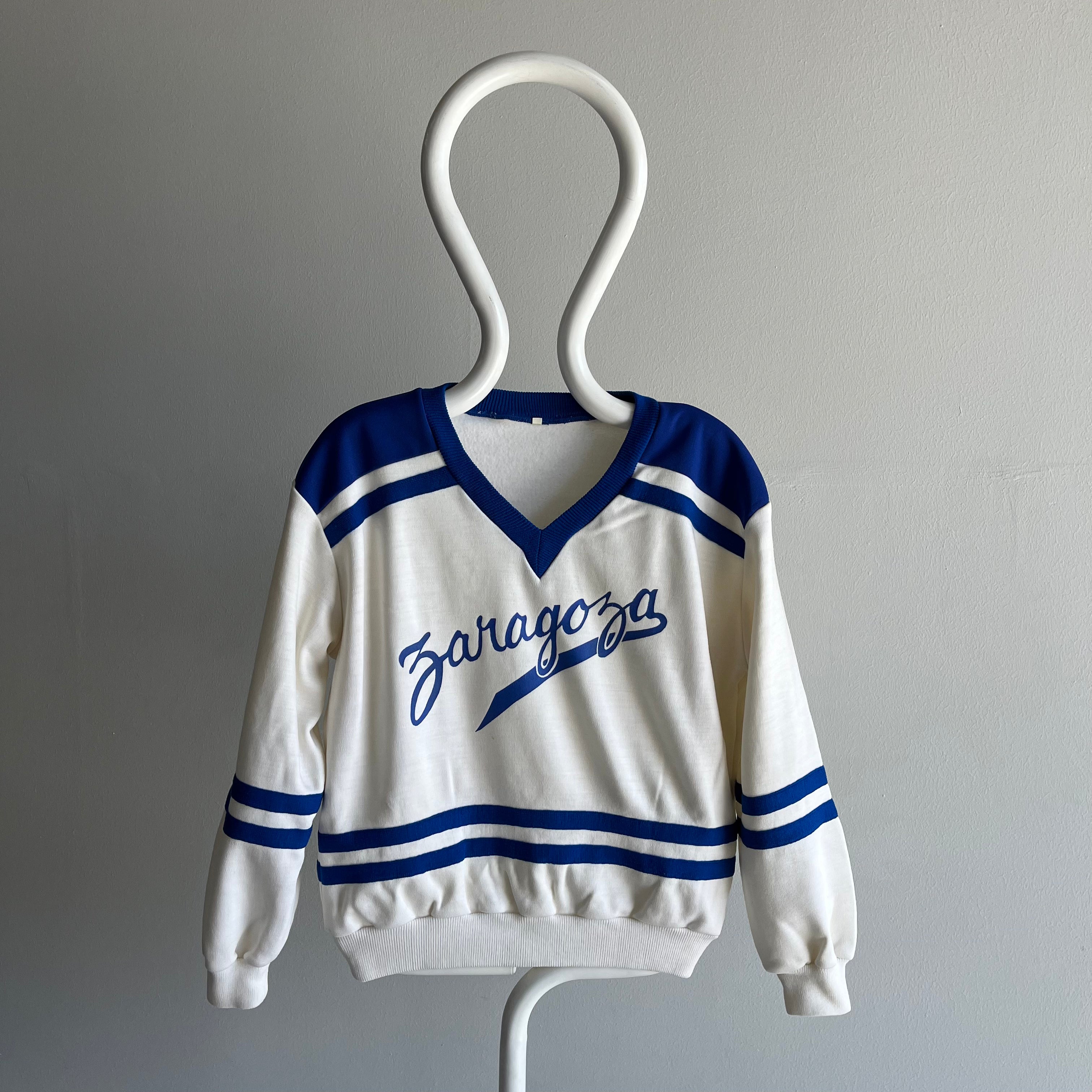 1970s Spain Tourist Sweatshirt - Zaragoza City