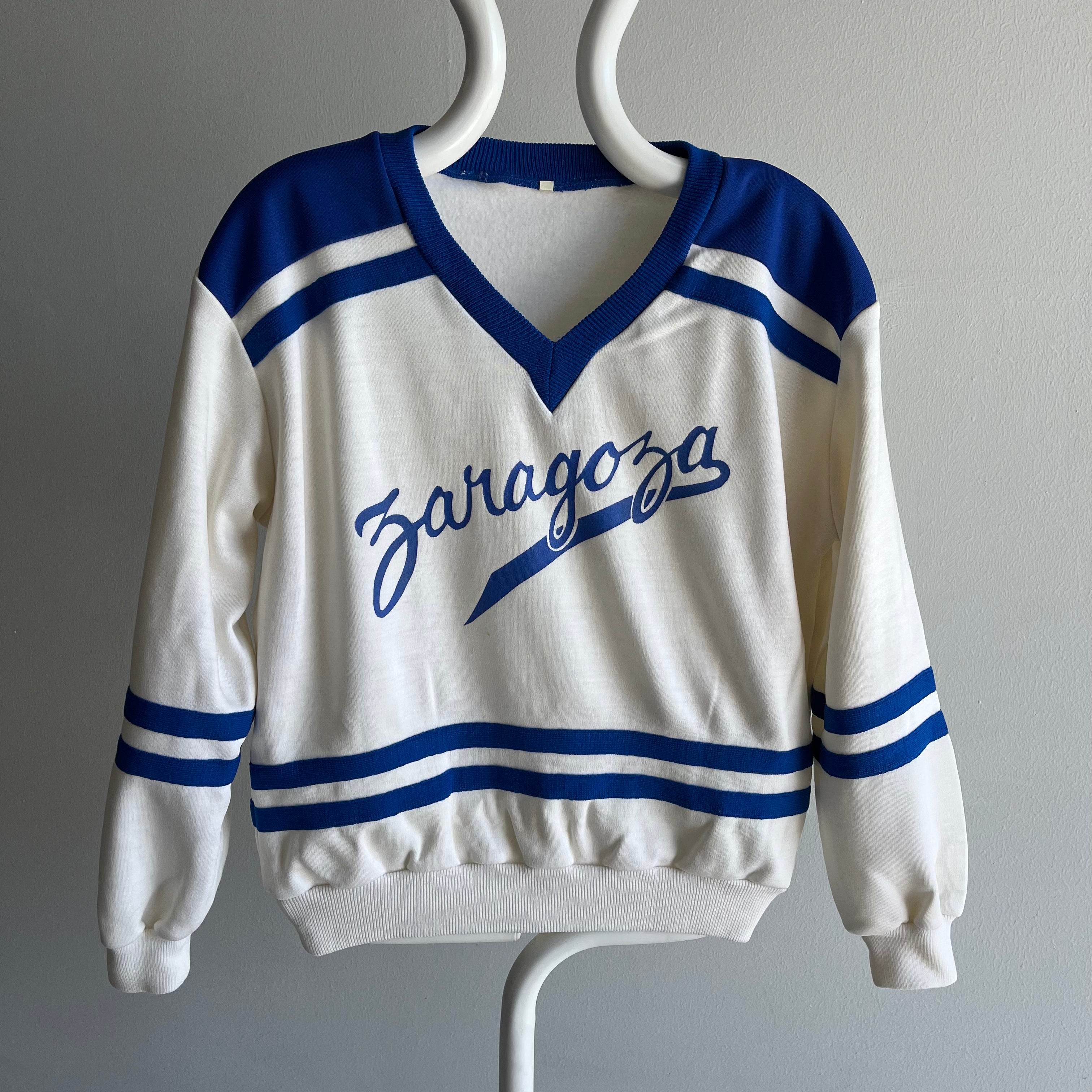 1970s Spain Tourist Sweatshirt - Zaragoza City