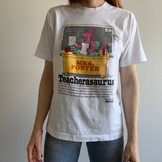 1987 Teacherasaurus Mme Forester DIY T-shirt