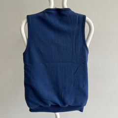 1970/80s Insulated Zip Up Sweatshirt Vest