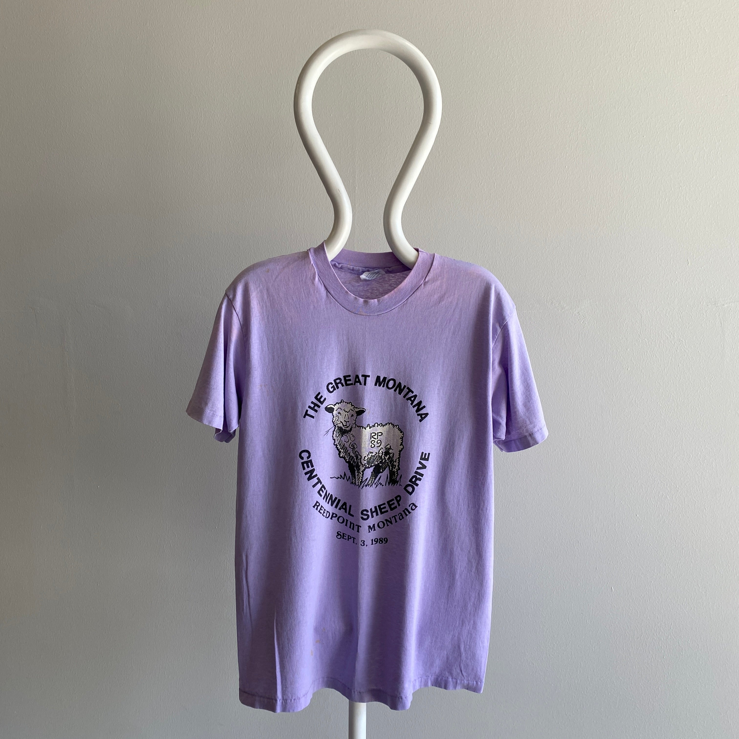 1989 The Great Montana Sheep Drive T-Shirt