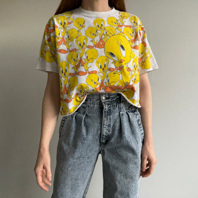 1993 Tweety Bird DIY Crop Top - Oh mon Dieu !