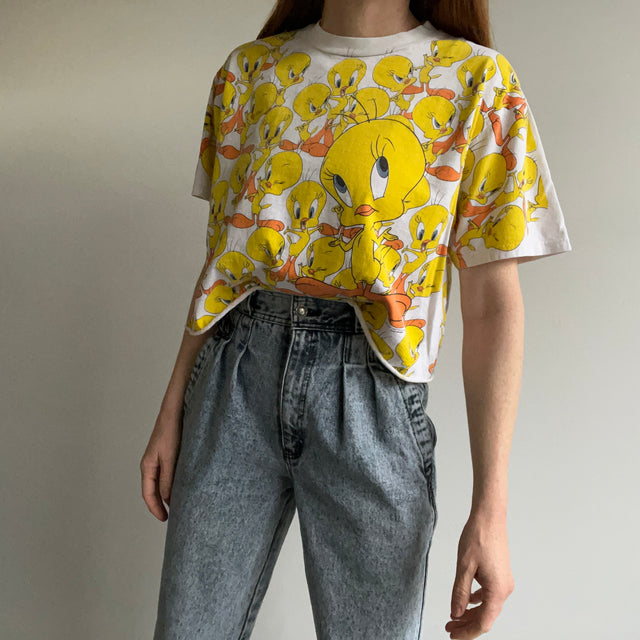 1993 Tweety Bird DIY Crop Top - Oh mon Dieu !