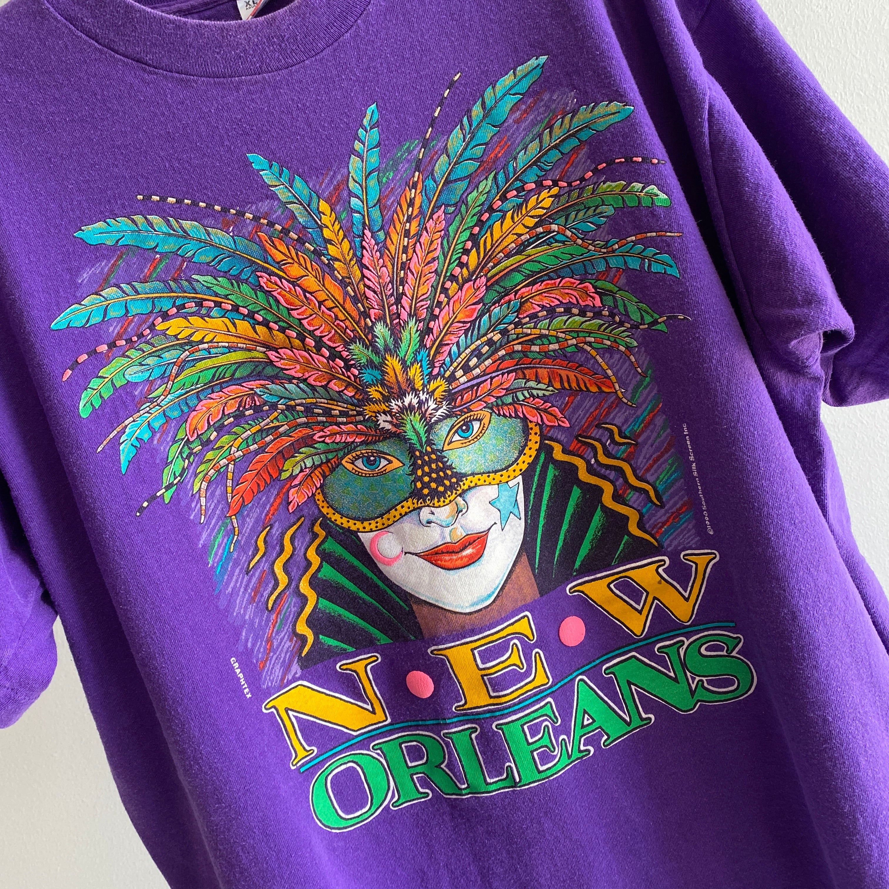 1990 Mardi Gras FOTL Cotton T-Shirt