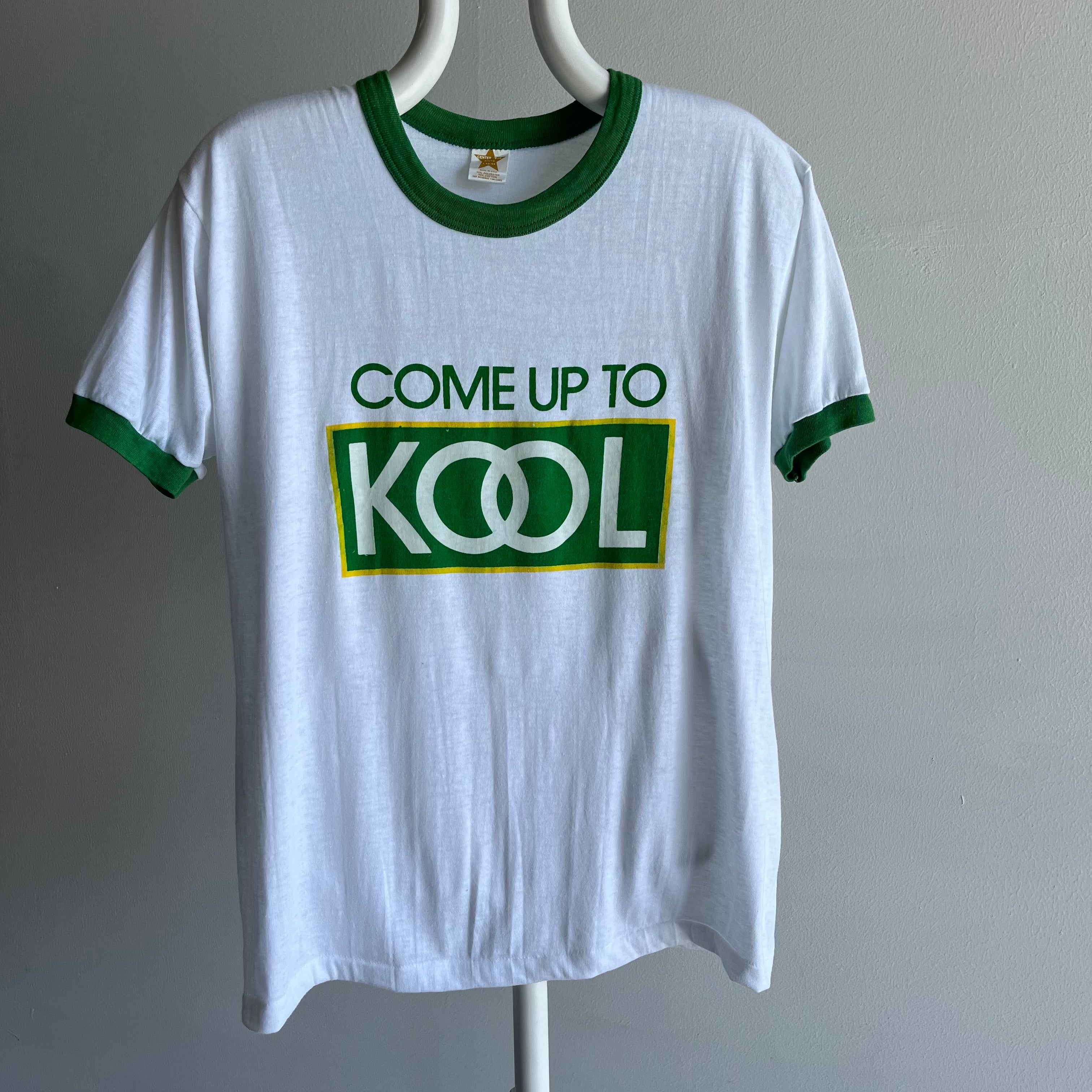 1976ish Kool Cigarettes Advertising Ring T-Shirt