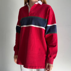 Chemise de rugby en coton épais 1990s Gap