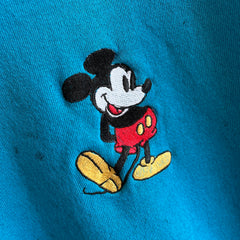 Sweat-shirt Mickey incroyablement taché des années 1980