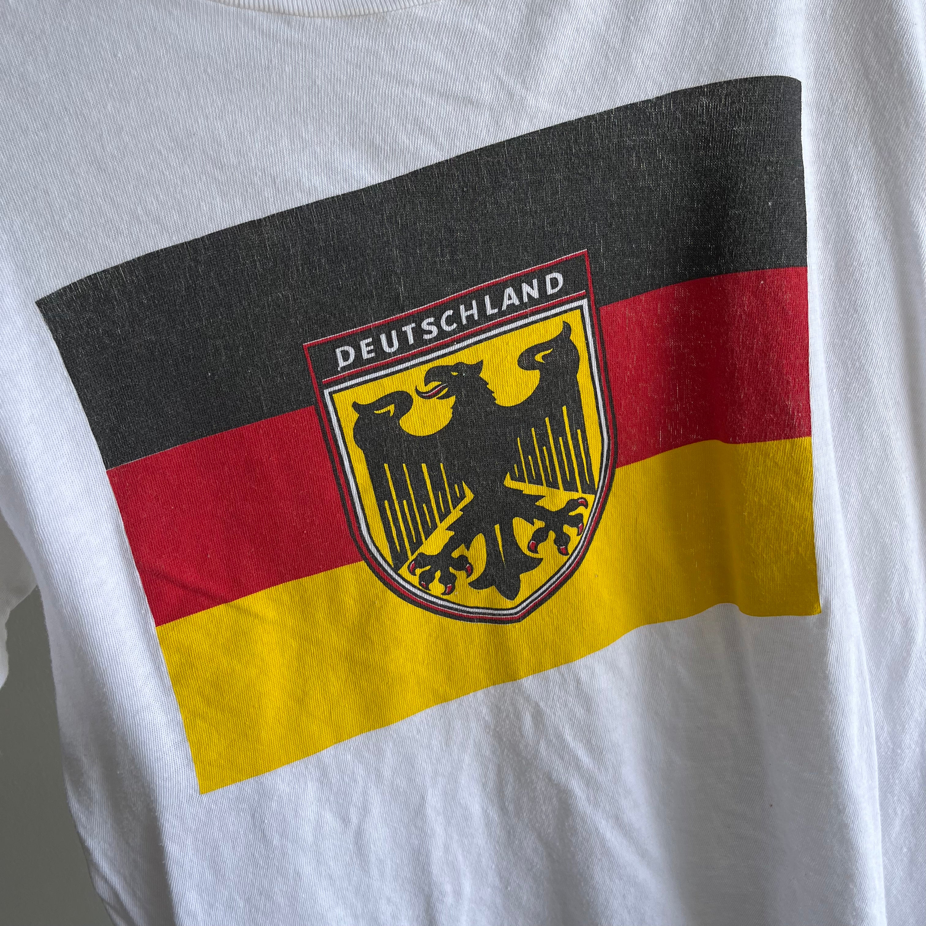 1990s Super Slouchy Knit Germany Tourist T-Shirt