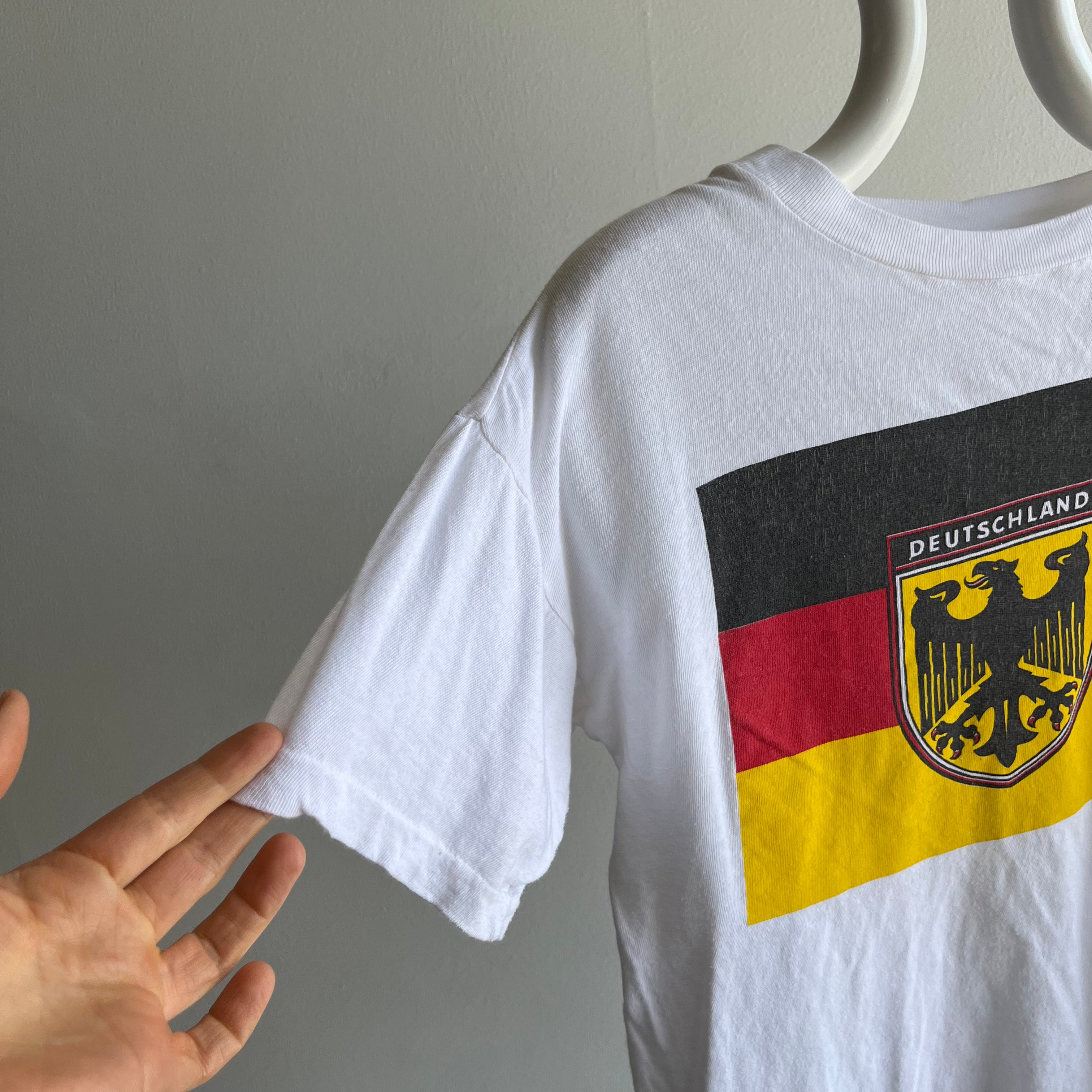 1990s Super Slouchy Knit Germany Tourist T-Shirt