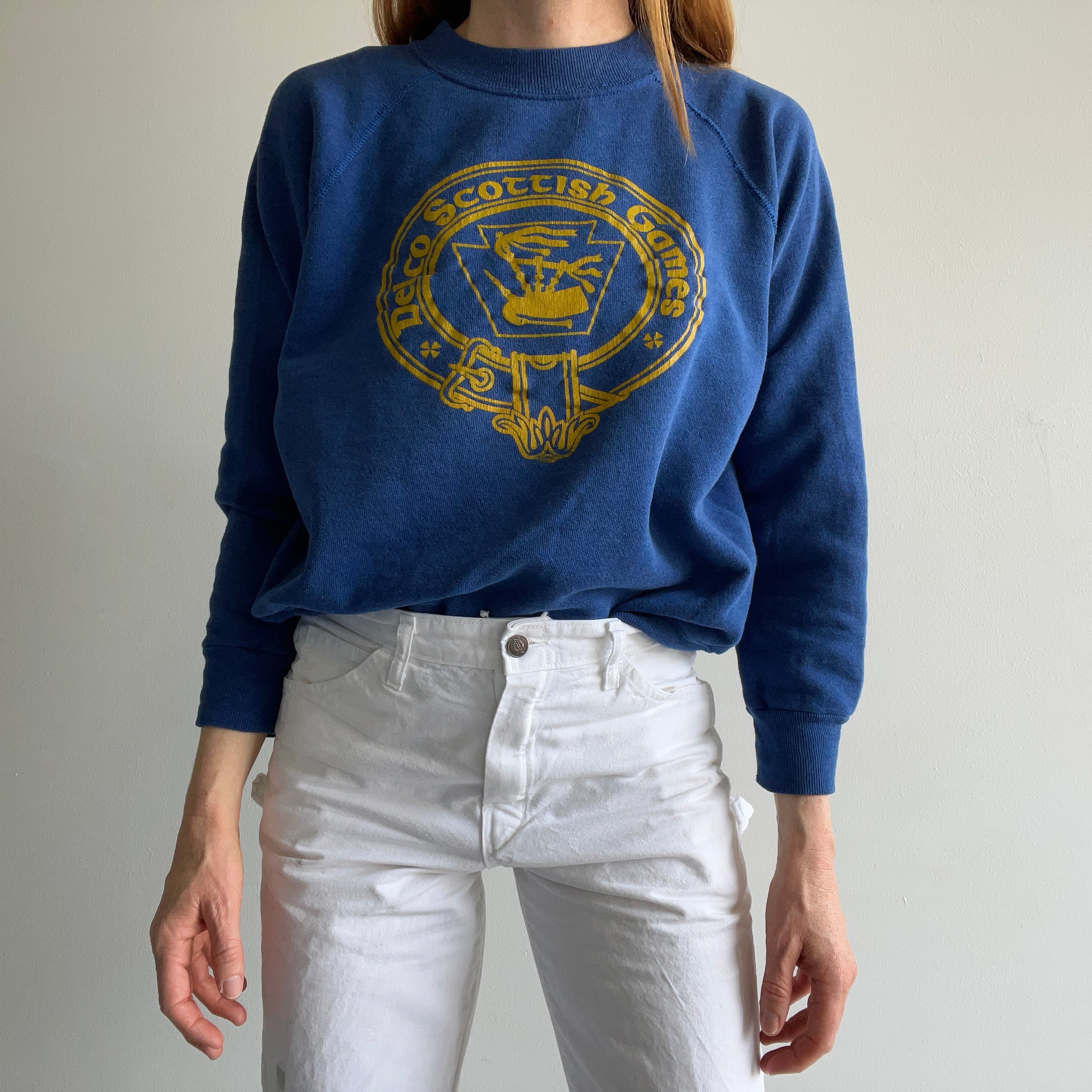 1980s Scottish Games American Made Sweatshirt