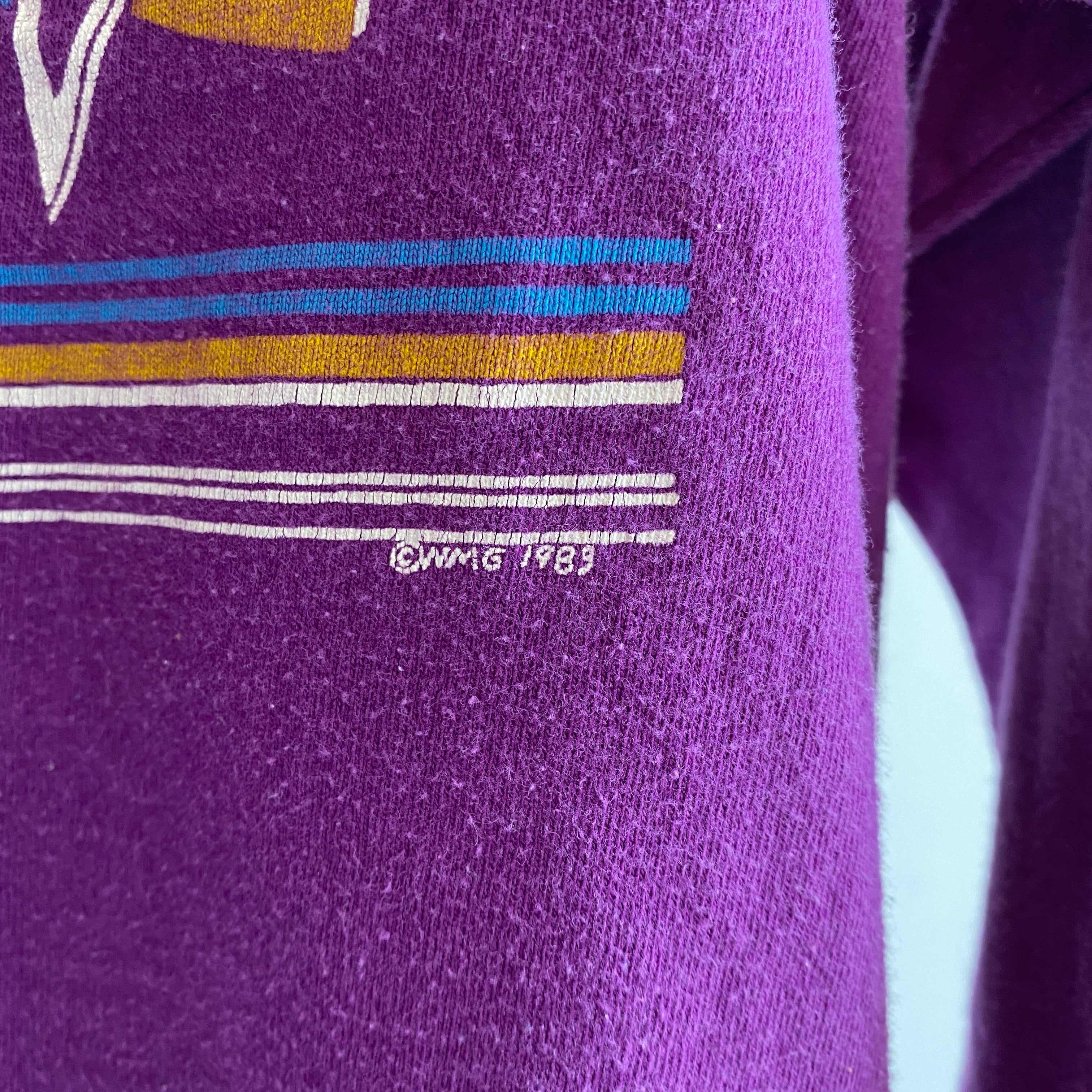 1989 T-shirt de surf à manches longues en coton Tropix