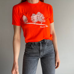 1970/80s Pocono Mountains Neon Orange T-Shirt