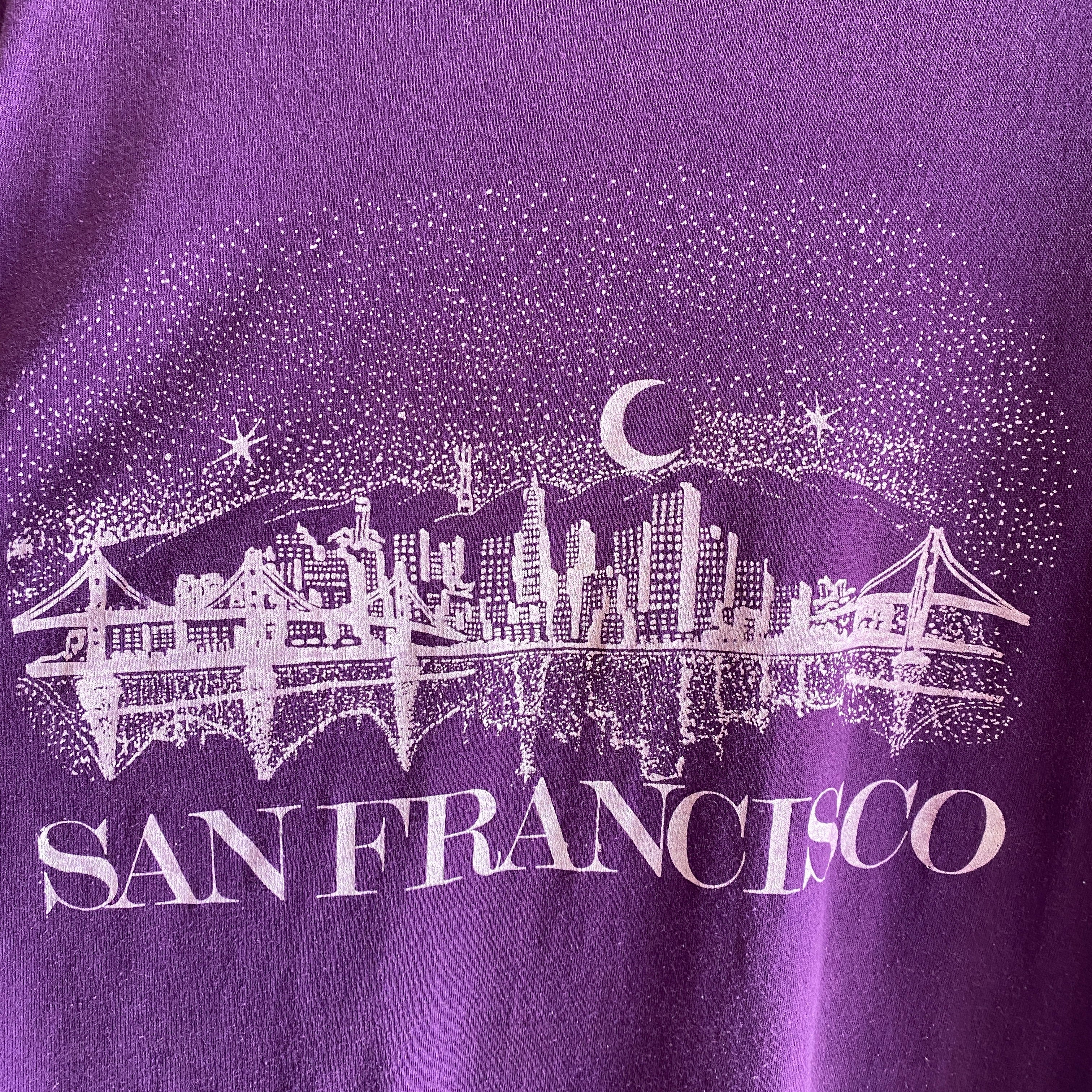 T-shirt touristique San Francisco Screen Stars des années 1980 - CECI !