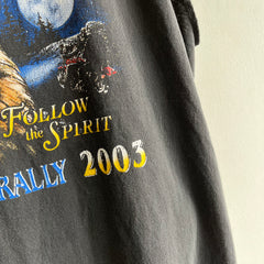 2003 Sturgis Cut Sleeve Oversized Front and Back T-Shirt