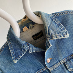 1970s Wrangler Trucker Denim Jean Jacket - Great Wear!