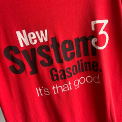 1980s Texaco New System 3 Gasoline. It's That Good! - Esp The Backside