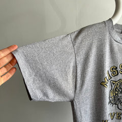 T-shirt de tigre de l'université du Missouri des années 1970 par Collegiate Pacific